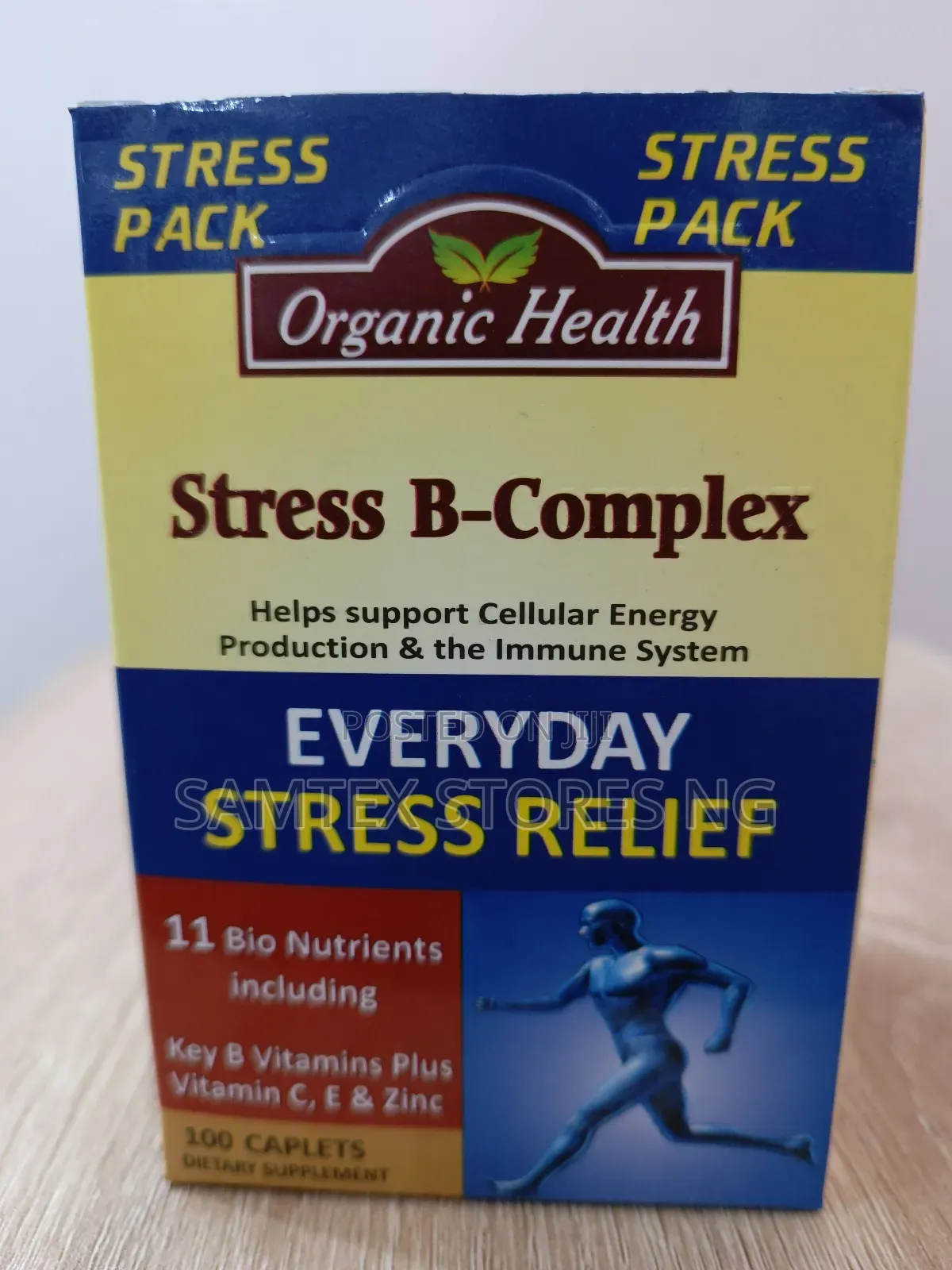 Stress B-Complex Caps.