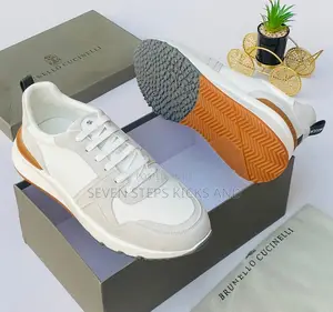 High Grade Quality Brunello Cucinelli Luxury Men Sneakers