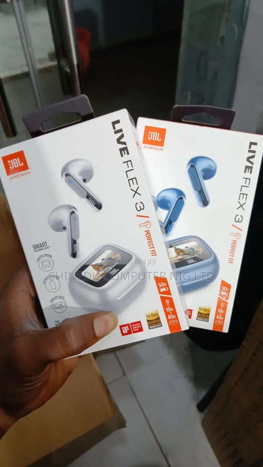 Brand New JBL Live Flex 3 Perfect Fit Earbuds