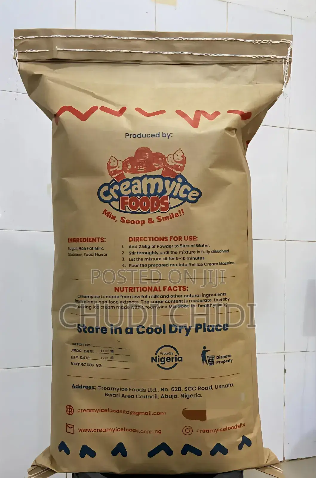 Ice Cream Powder