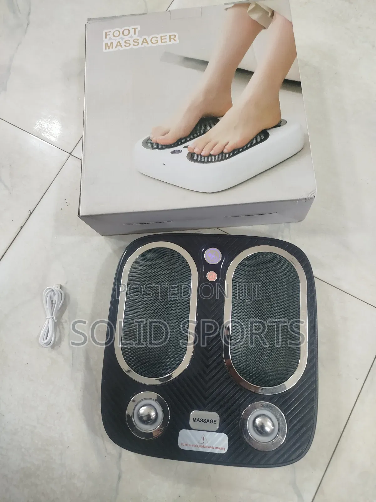 Solid Portable Foot Massager Rechargeable
