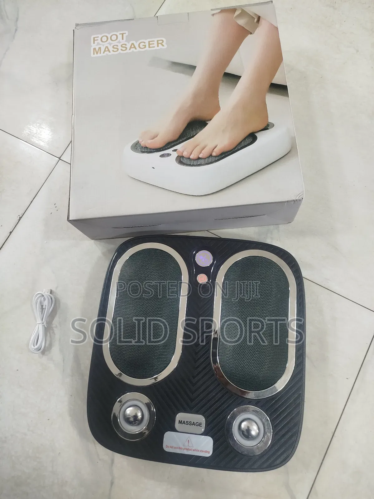 Solid Portable Foot Massager Rechargeable