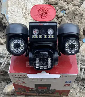 3 Lens V380, 4g, 9mp Human Detection and Tracker, Night Vision.