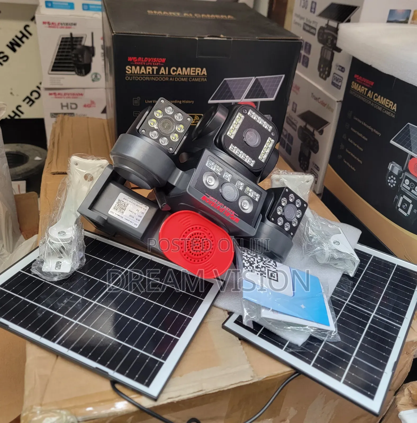 V380 Pro High Quality Solar Camera