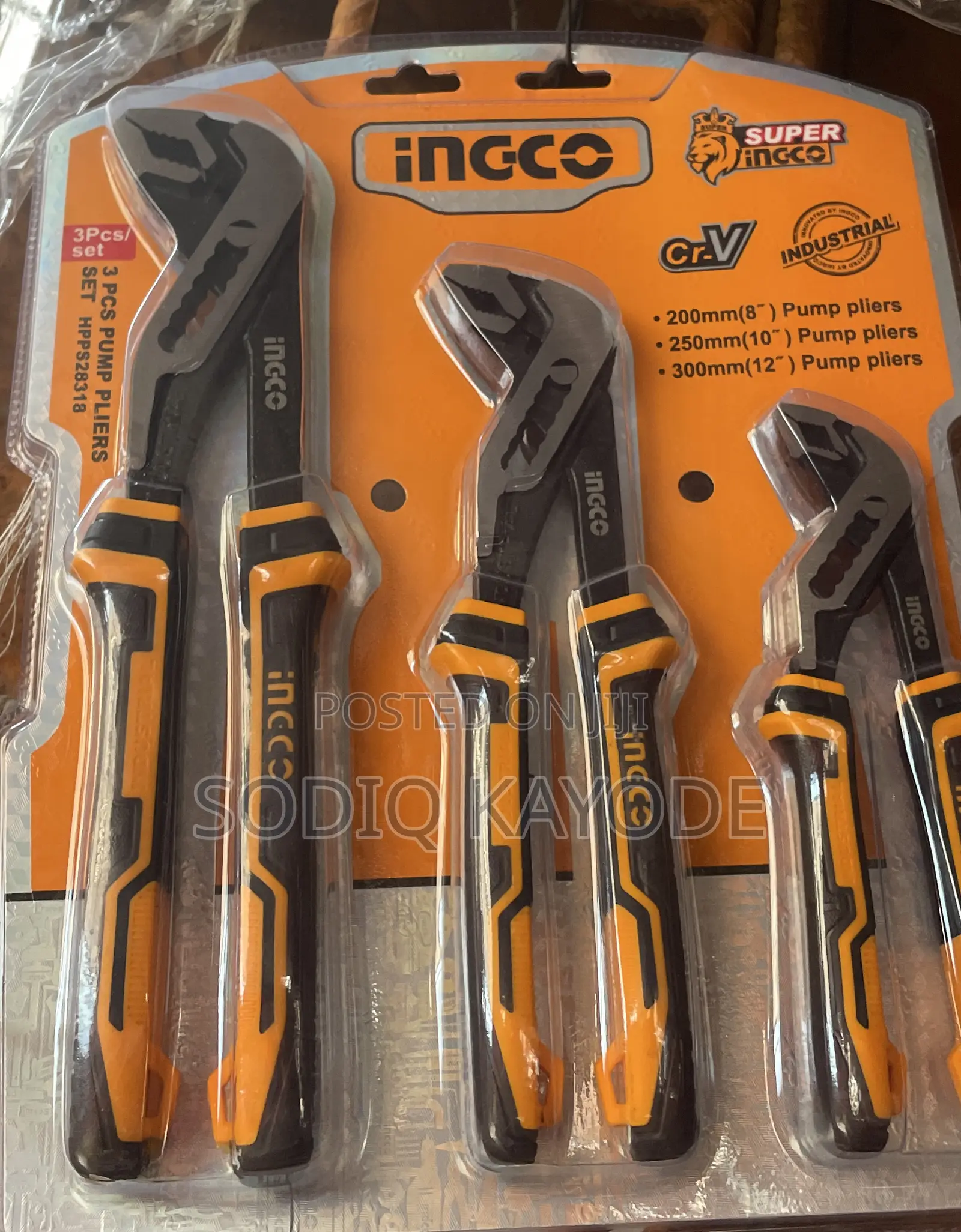 Ingco Pump Pliers