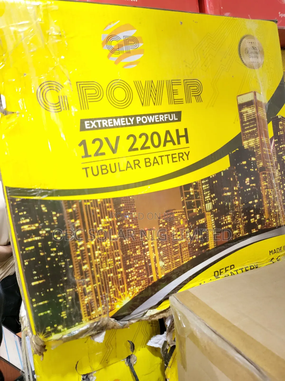 Gpower Original Solar Inverter Battery