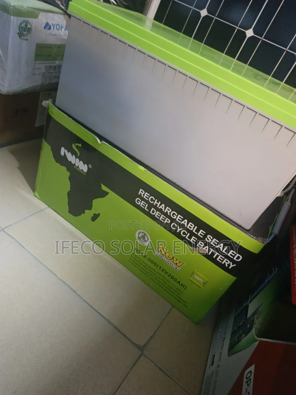 Iwin Deep Cycle Battery 200ah 12v