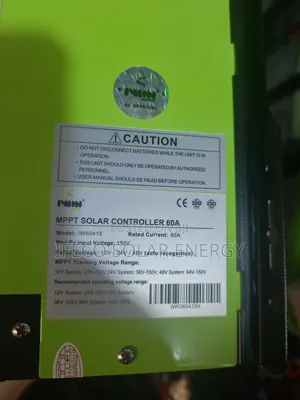 Iwin Energy Charge Controller 60ah
