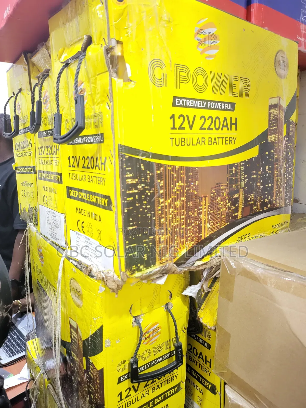 Gpower Original Solar Inverter Battery