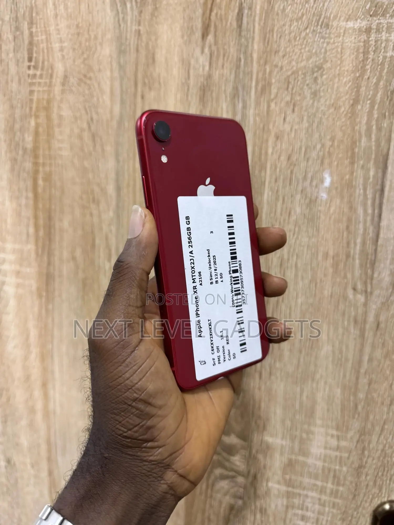 Apple iPhone XR 256 GB Red
