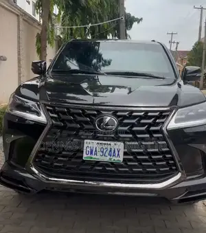 Bulletproof Black Lexus Lx 570 Luxury Suv for Hire With Driver
