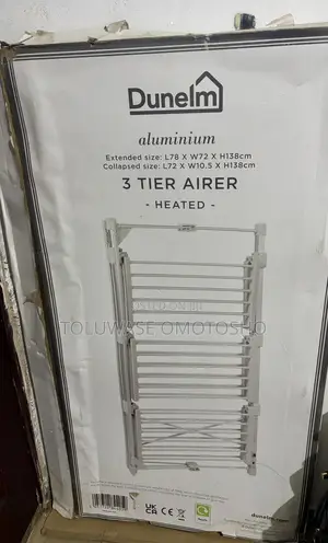 Dunelm Heated 3 Tier Airer