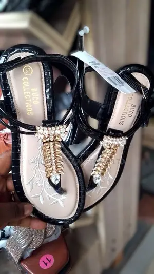 Ladies Black Sandals