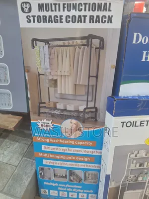 60kg Multi-Functional Storage Coat Rack