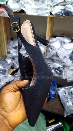 Black High Heel Shoe
