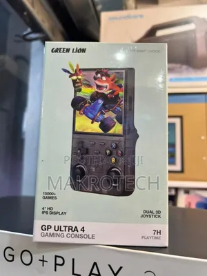 Green Lion Gp Ultra 4 Gaming Console, 3000mah Battery, 7h Play Time,