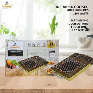 Pinnacle (2200w) Electric Ceramic Induction/Infrared Cooker With Grill
