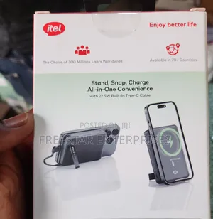 Itel 10000mah Magnetic Power Bank. Itel Magsafe Power Bank.