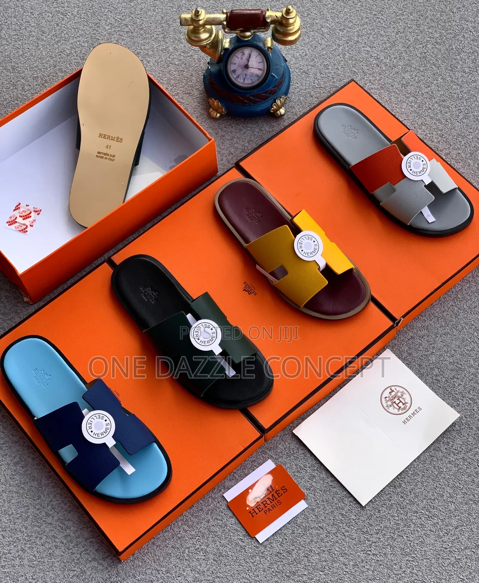 Hermes Slippers