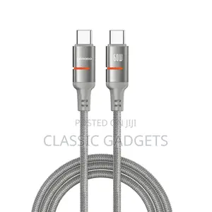 Porodo 60w Type-C to Type-C Braided Cable-3meter/ 9ft