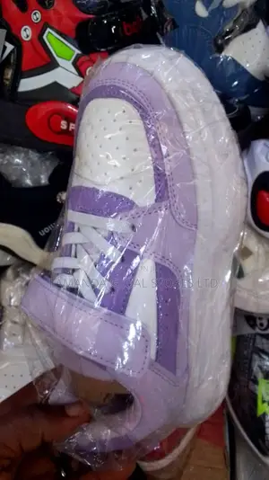 White and Purple Canvas