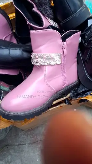 Children's Pink Boot