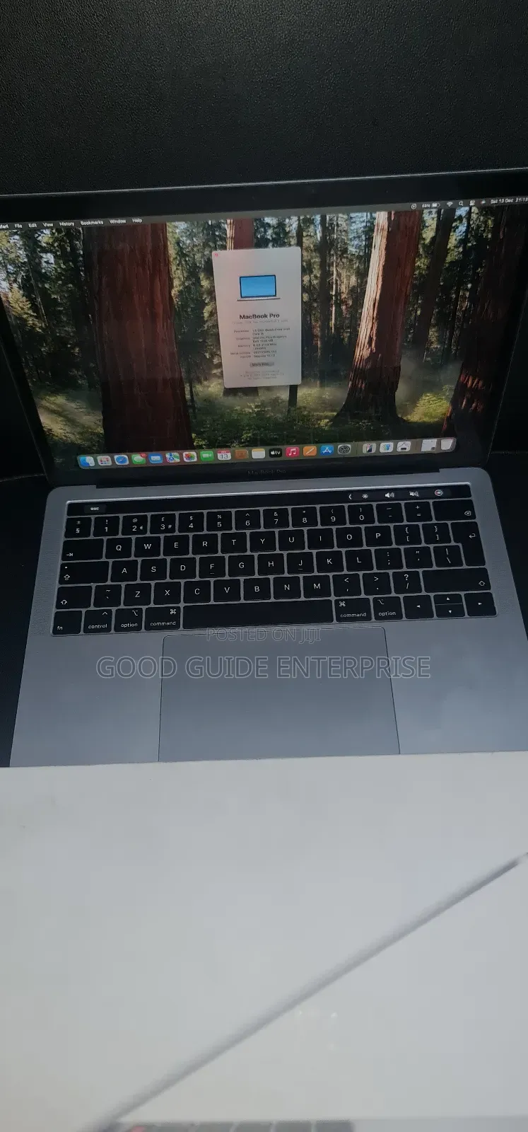 Laptop Apple MacBook Pro 2019 8GB Intel Core I5 SSD 128GB