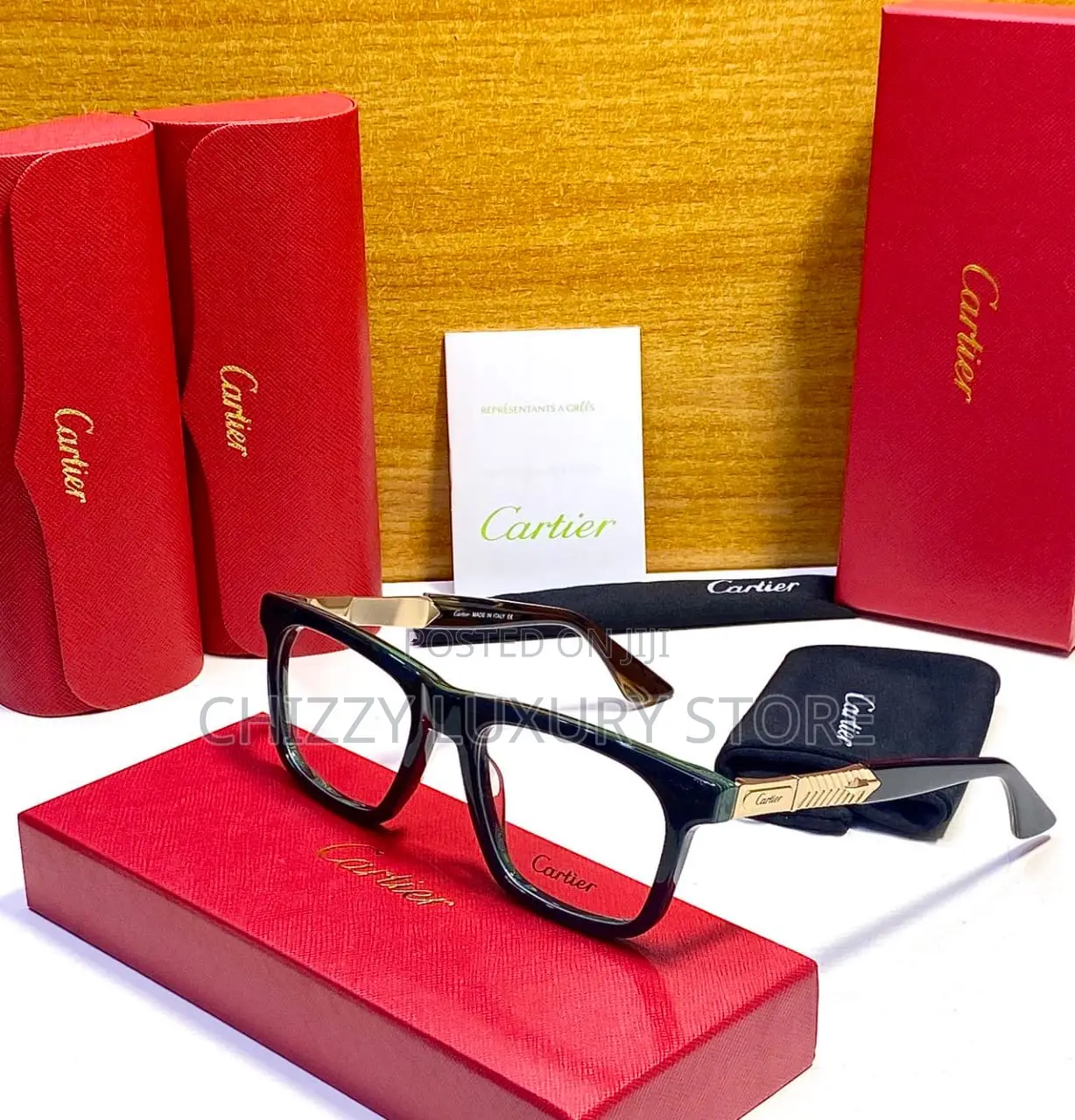 Cartier Quality Luxury Frame Glasses for sale - Chizzy Luxury Store ...