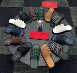 Salvatore Ferragamo Quality Luxury Men Slip-On