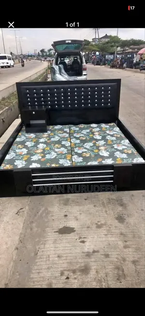 6 by 6 Padded Bedframe