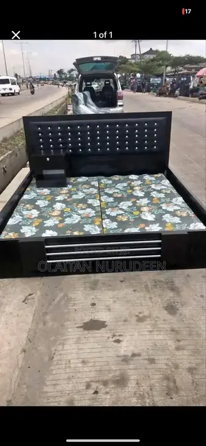 6 by 6 Padded Bedframe