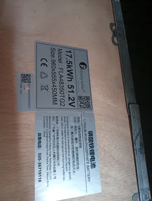 New Model 17.5 Felicity Lithium Battery Model Fla48350tg2