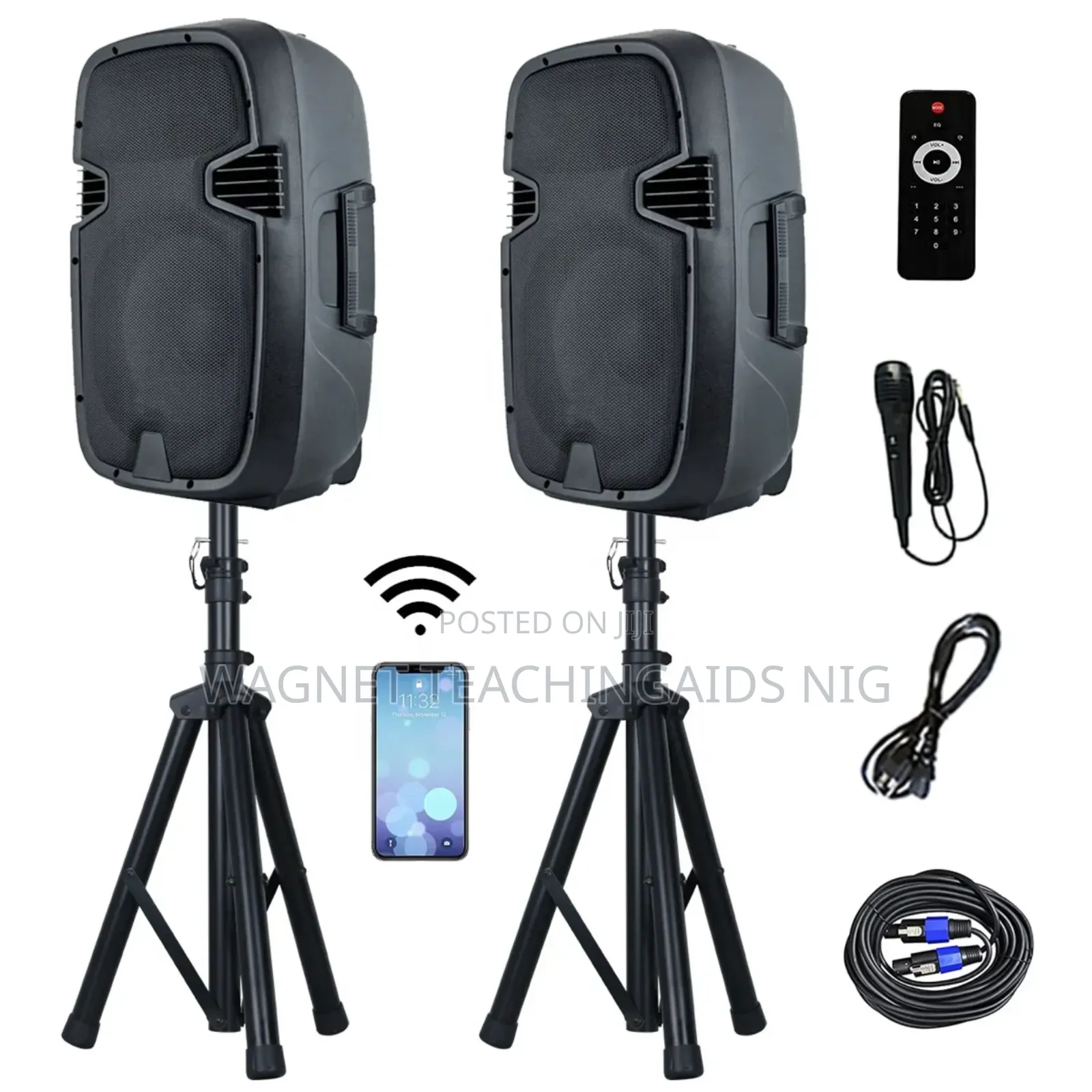 Pas With Two Wireless Microphone For Rent
