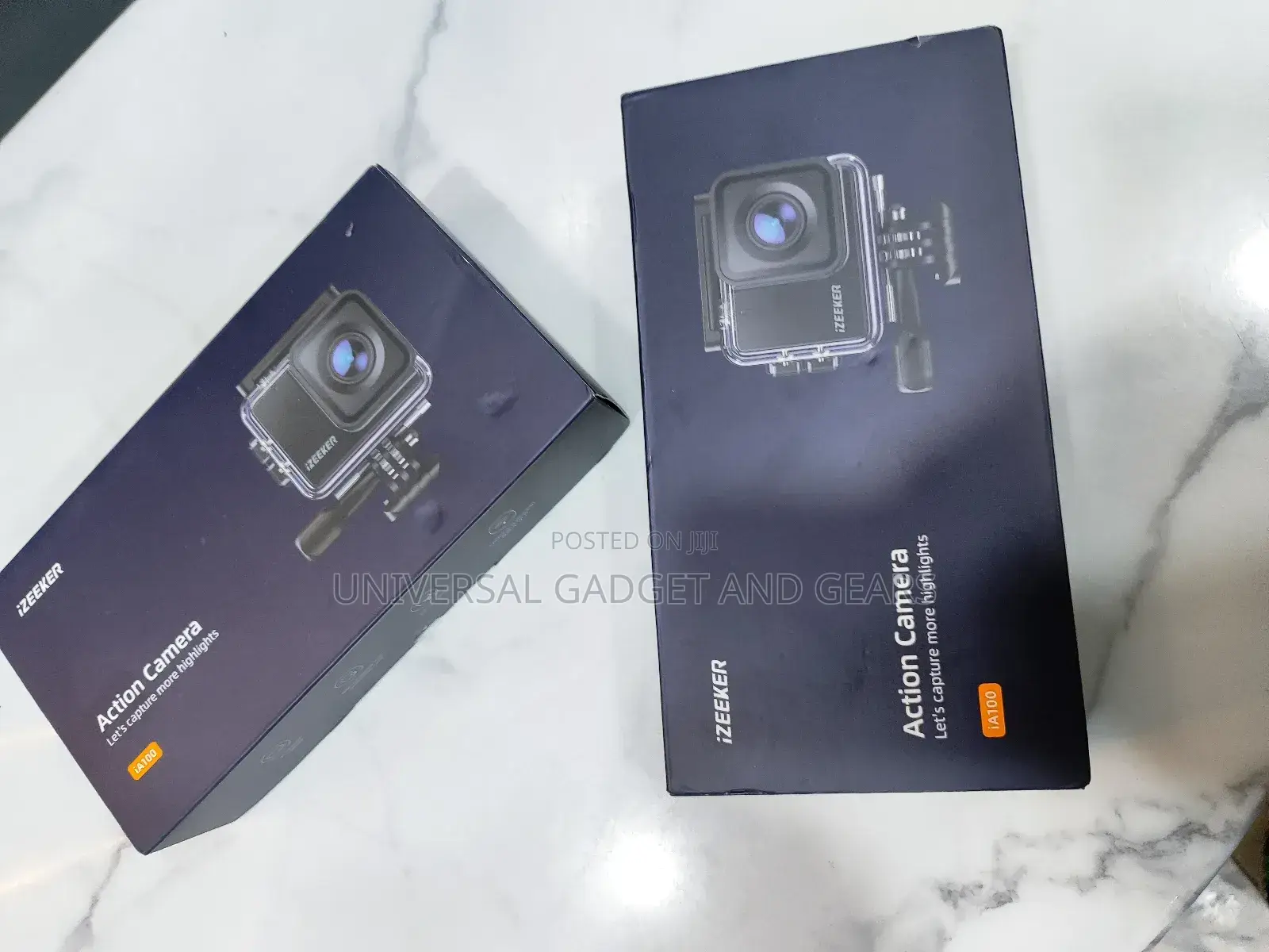 Izeeker Action Camera 20mp, 40m Waterproof Underwater Camera