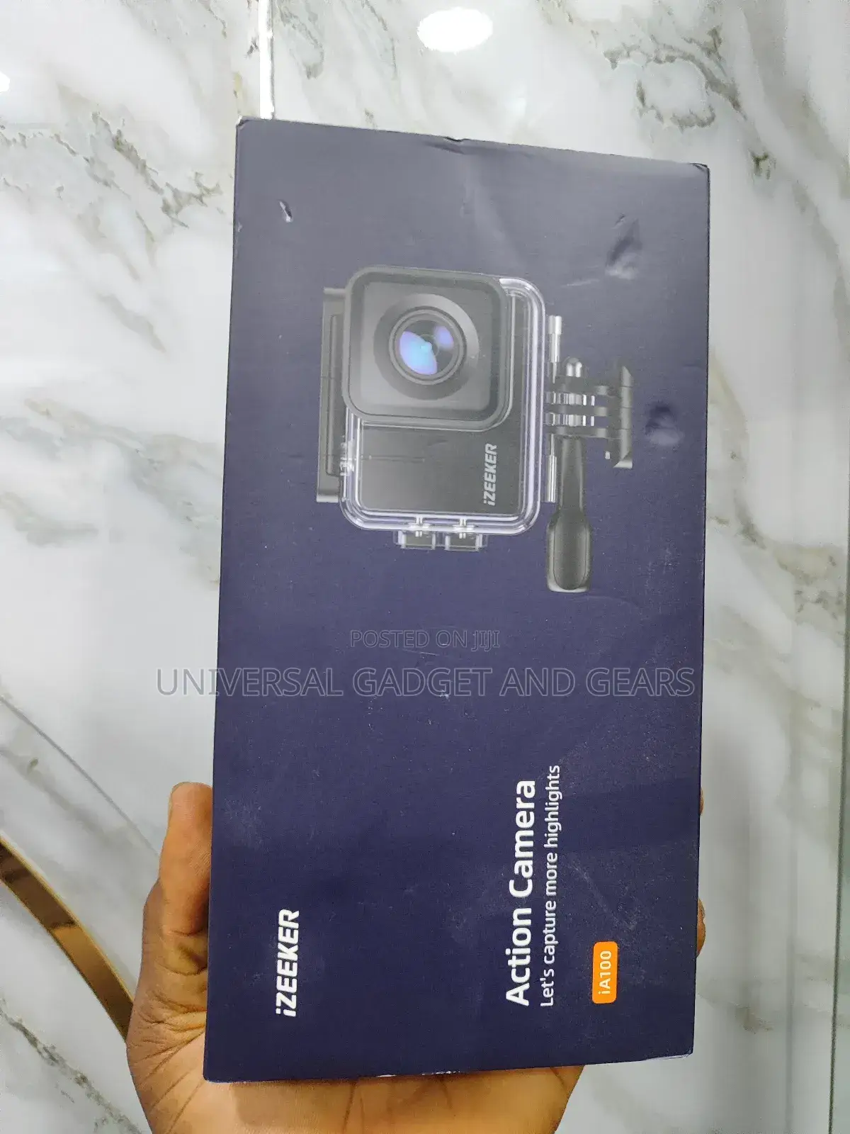 Izeeker Action Camera 20mp, 40m Waterproof Underwater Camera