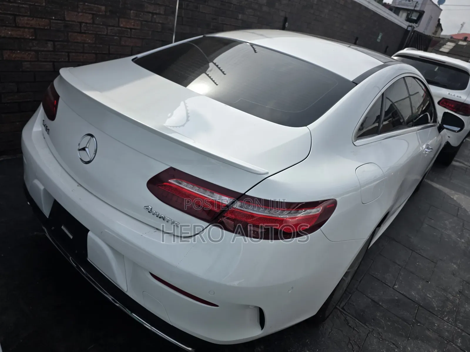 Mercedes-Benz E450 2020 White