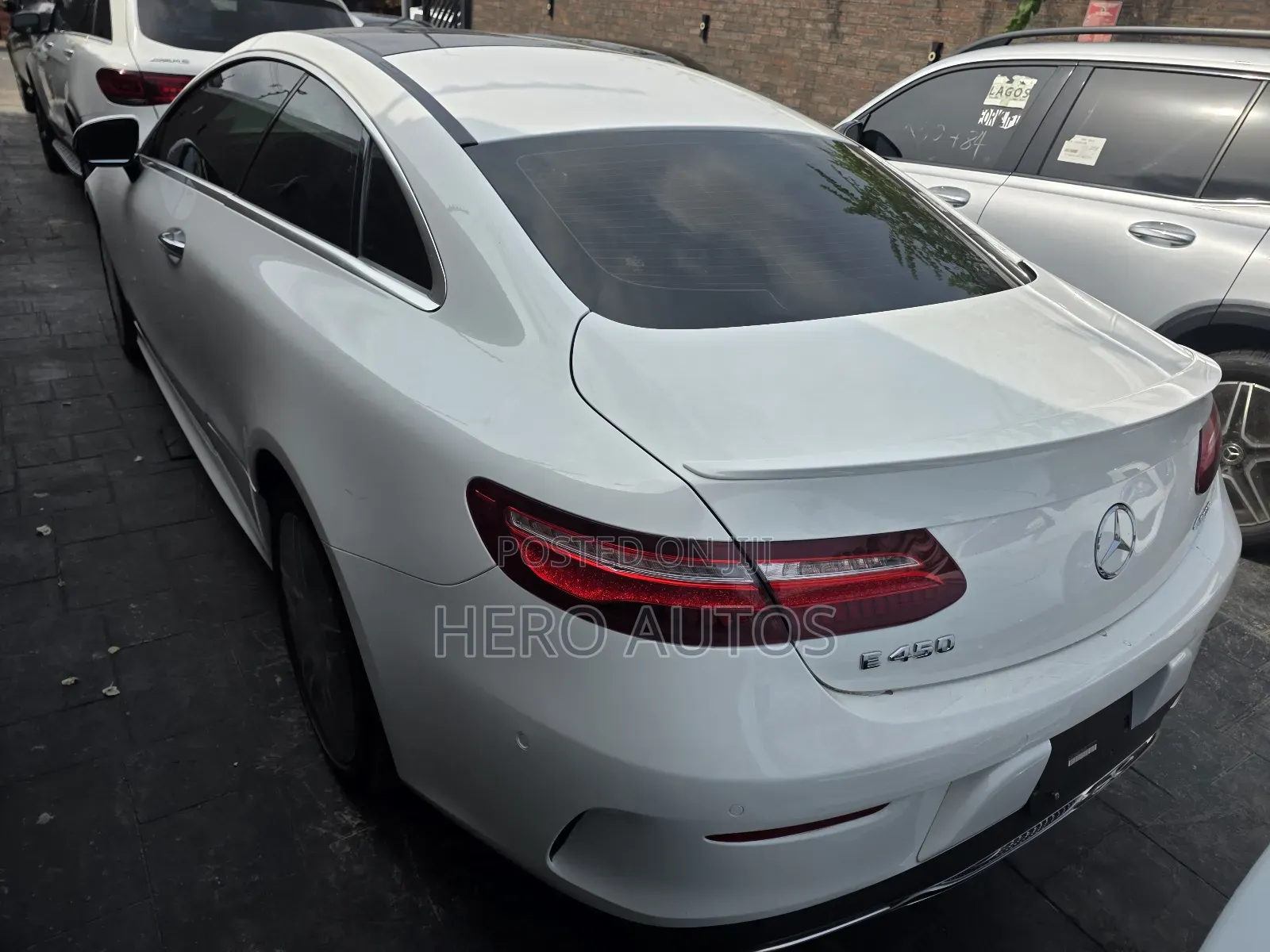 Mercedes-Benz E450 2020 White