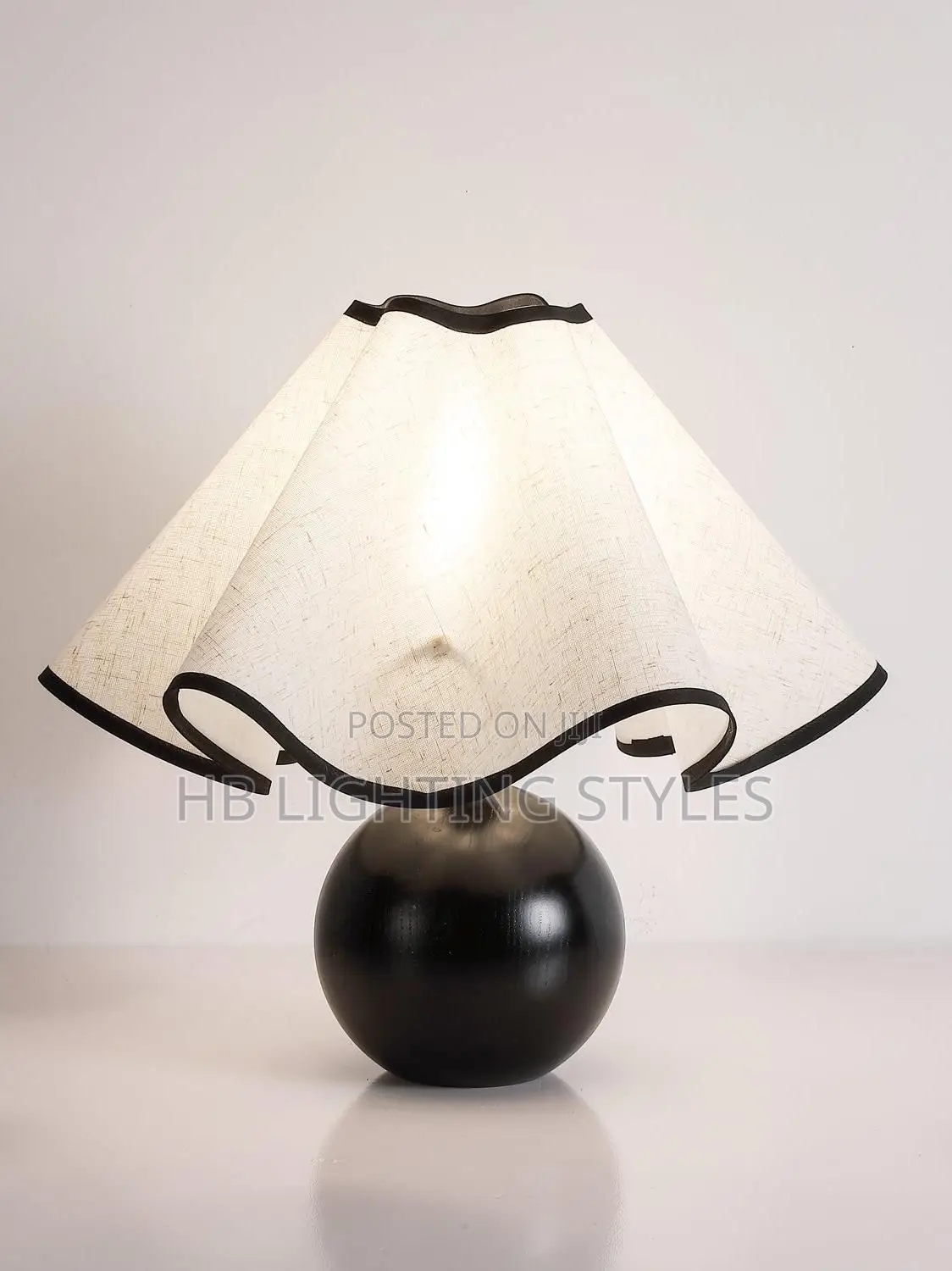 Retro Wooden Table Lamp