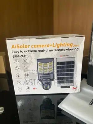 Solar Street Light With CCTV Camera