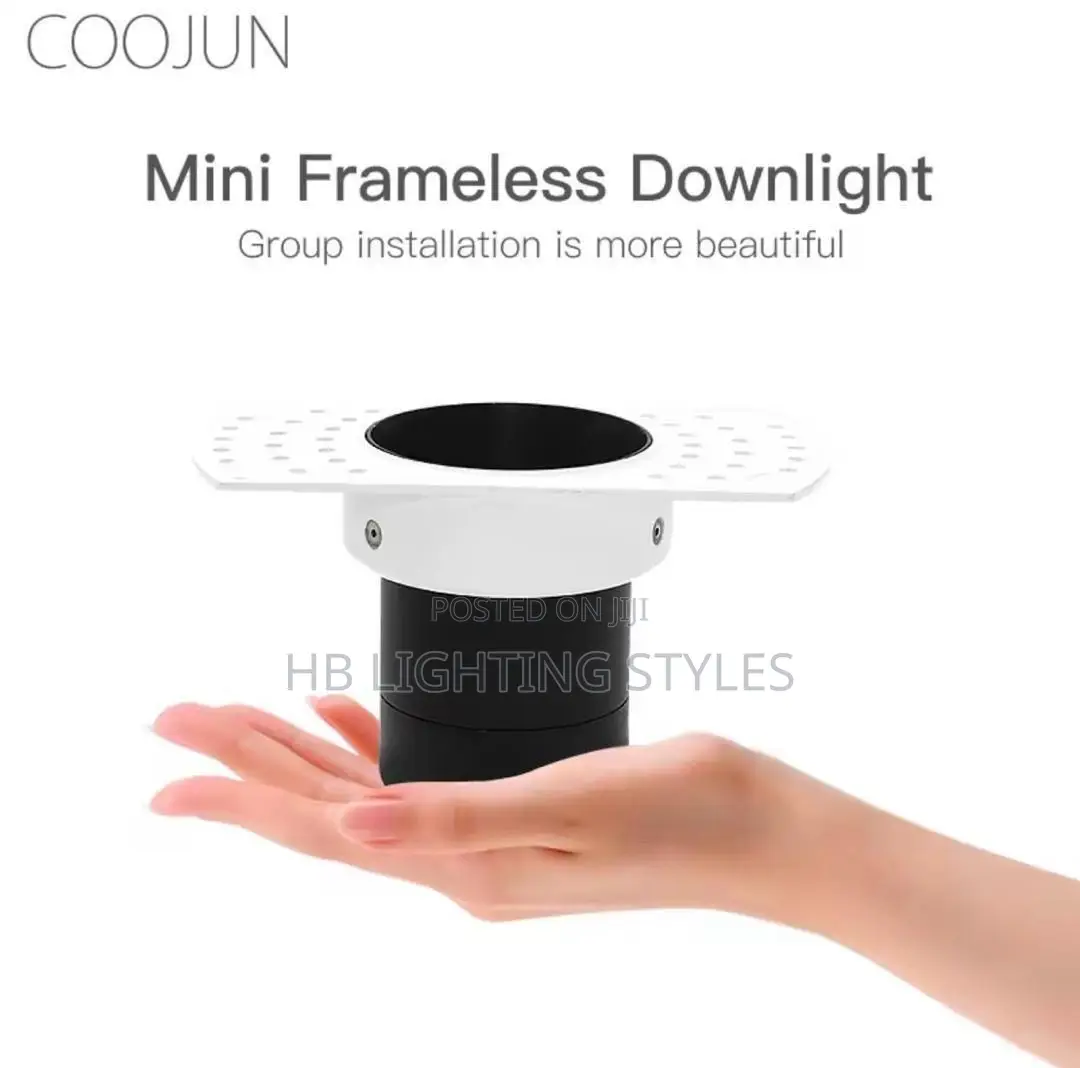 Round Frameless Spotlight