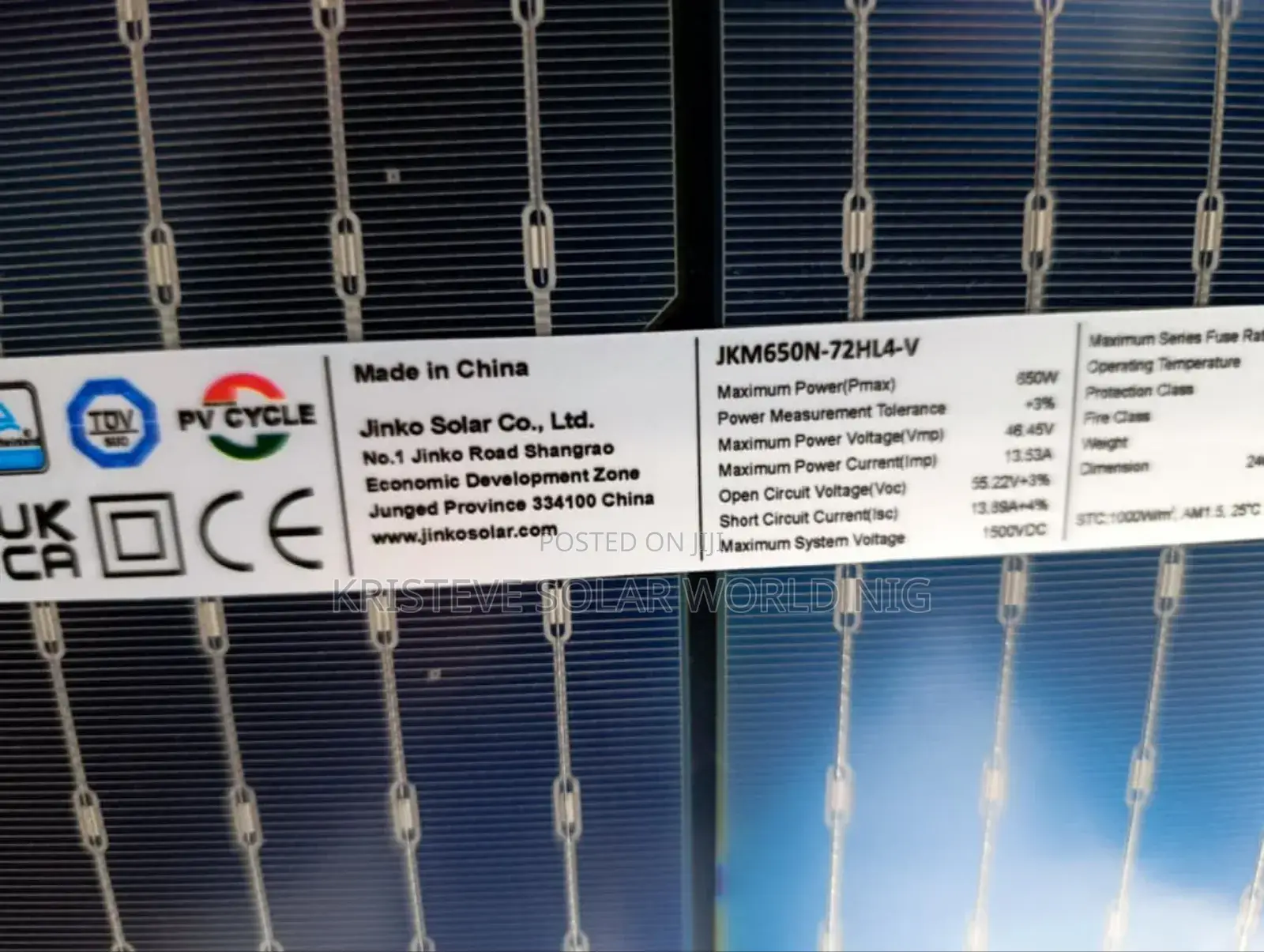 600w Solar Panel – High Efficiency Monocrystalline Module