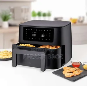 Dual Basket Professional Digital Airfryer - 9l