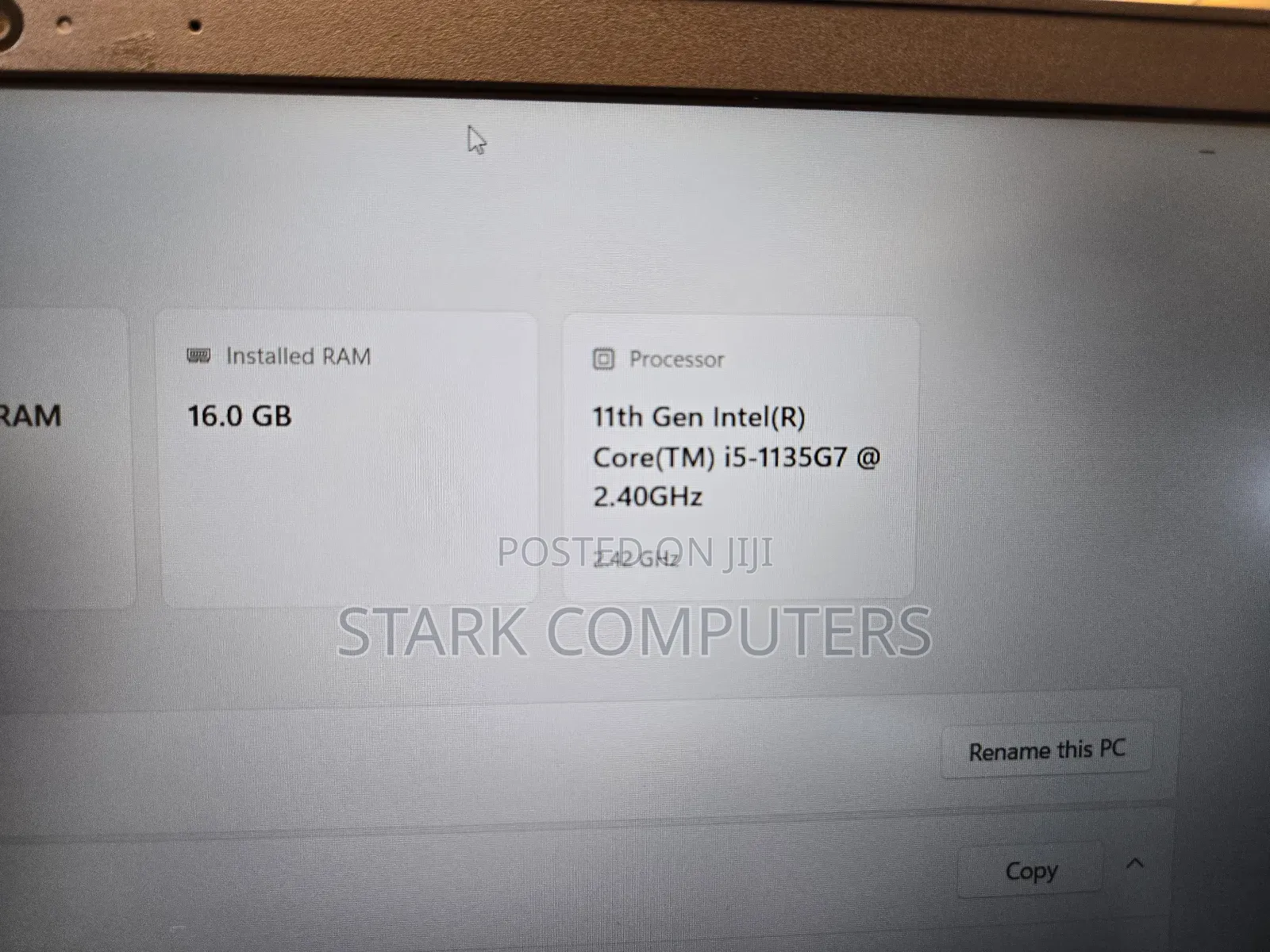 Laptop Dell Vostro 3500 16GB Intel Core i5 SSD 256GB