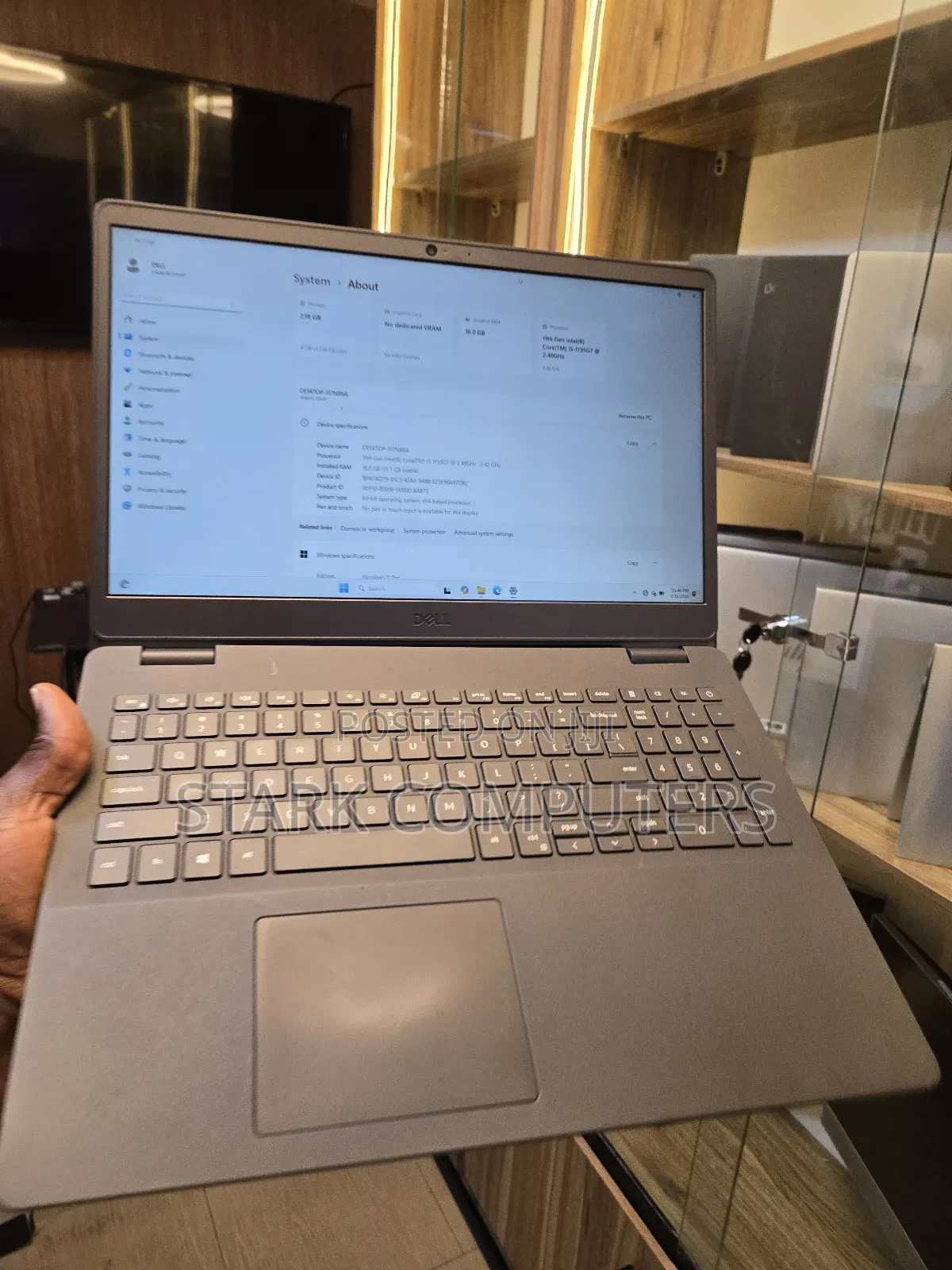 Laptop Dell Vostro 3500 16GB Intel Core i5 SSD 256GB