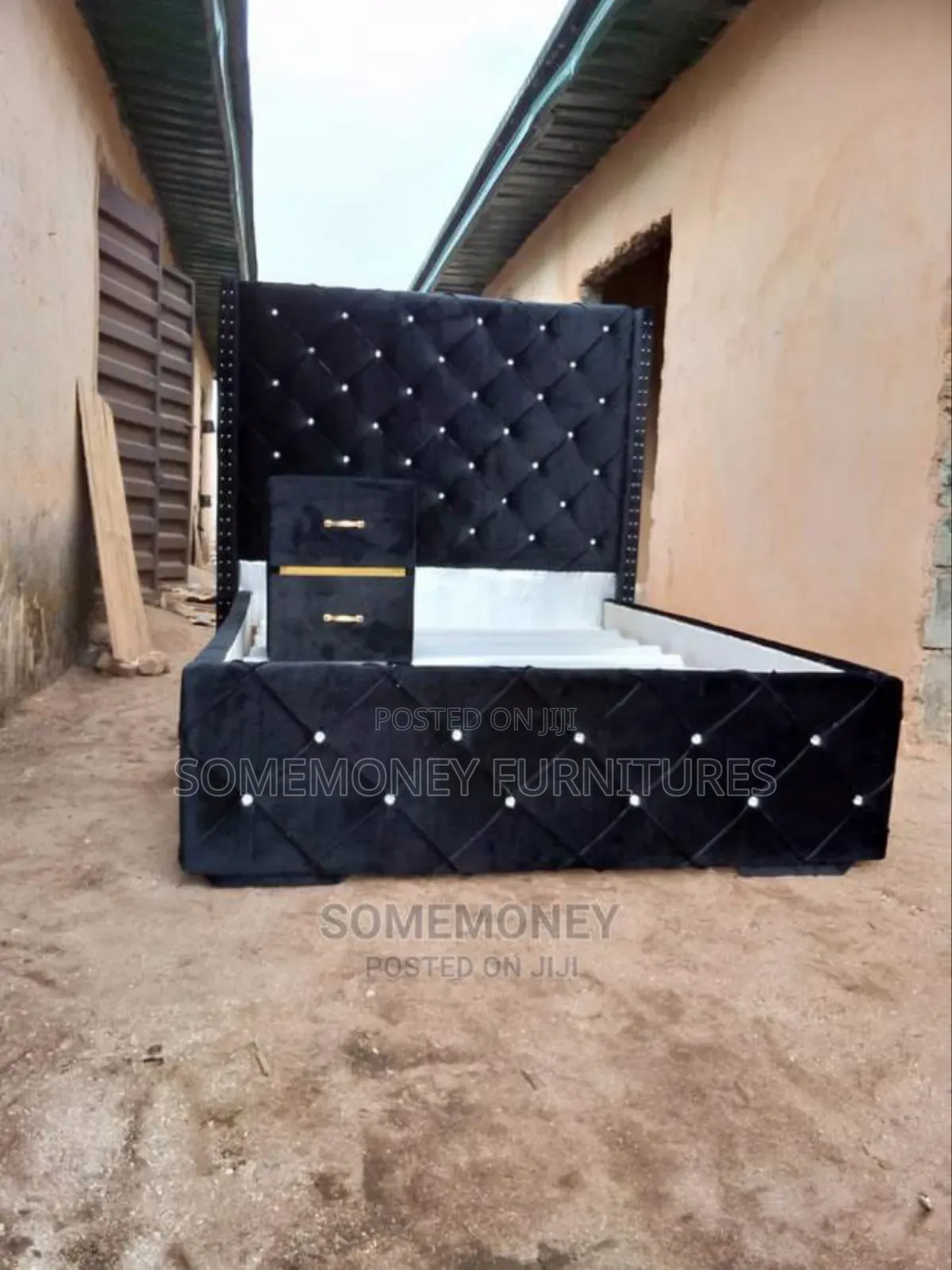Newly Standard Bedframe + Foam +Side Drawer