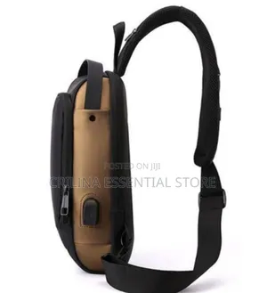 Fashion Bag With Password Lock Usb Charging Port.