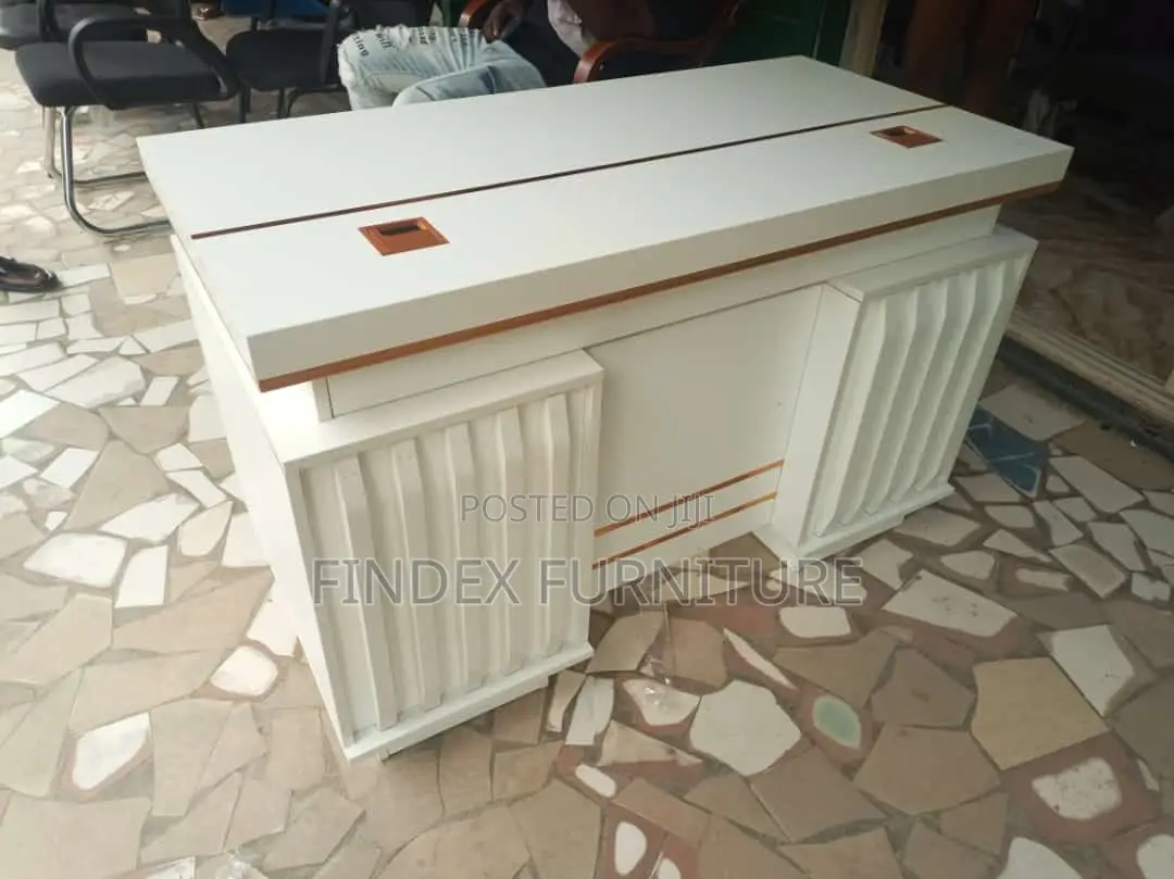White Executive Table