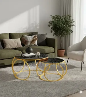 Luxury Nesting Centre Tables With Mable Top