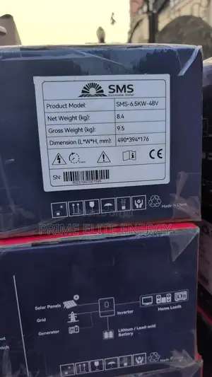 SMS 6.5kw Hybrid Inverter 48v