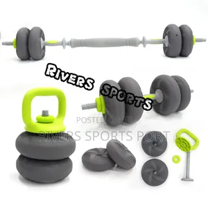20kg Soft Adjustable Dumbbells, Kettlebells Barbell